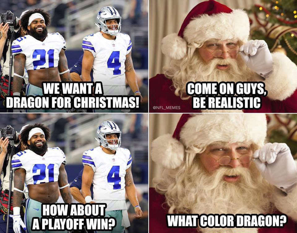 Hilarious memes ridicule end of Cowboys season