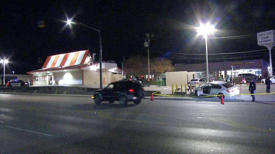 SAPD finds shooting victim after crash in Whataburger parking lot - San ...