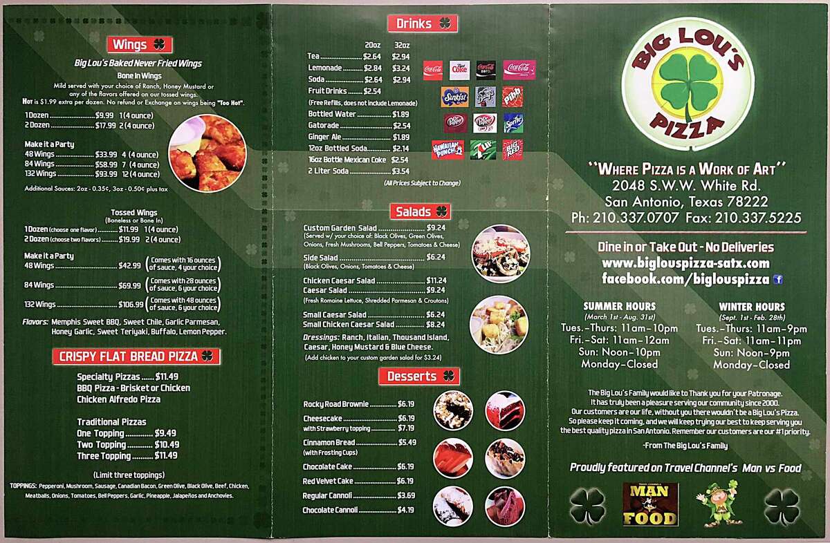 52 Weeks of Pizza review Big Lou’s Pizza on San Antonio’s South Side