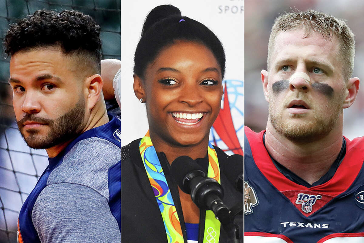 Jose Altuve, Simone Biles and J.J. Watt were among Houston's best and brightest during a memorable decade for local sports.
