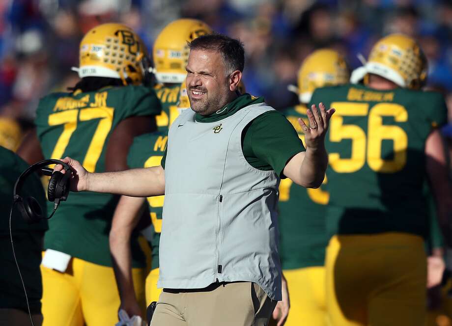 Matt Rhule Leaving Baylor For Panthers Job Houston Chronicle