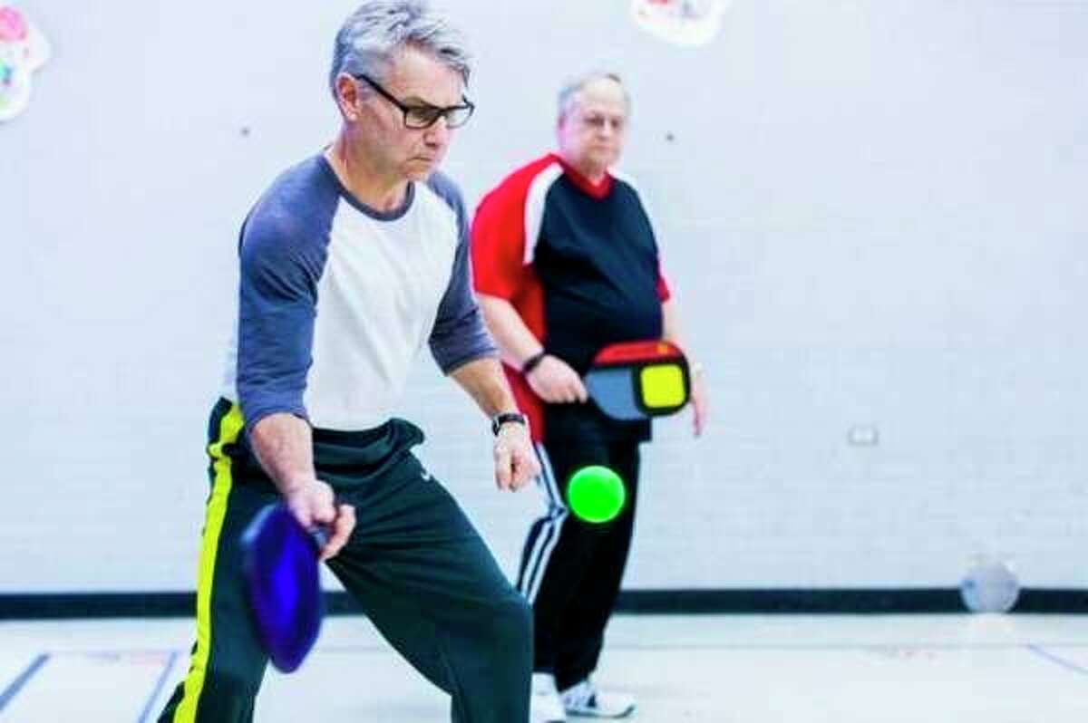 Pickleball players are shown in this undated photo. The city of Big Rapids offers pickleball through its parks and recreation department. (Pioneer file photo)