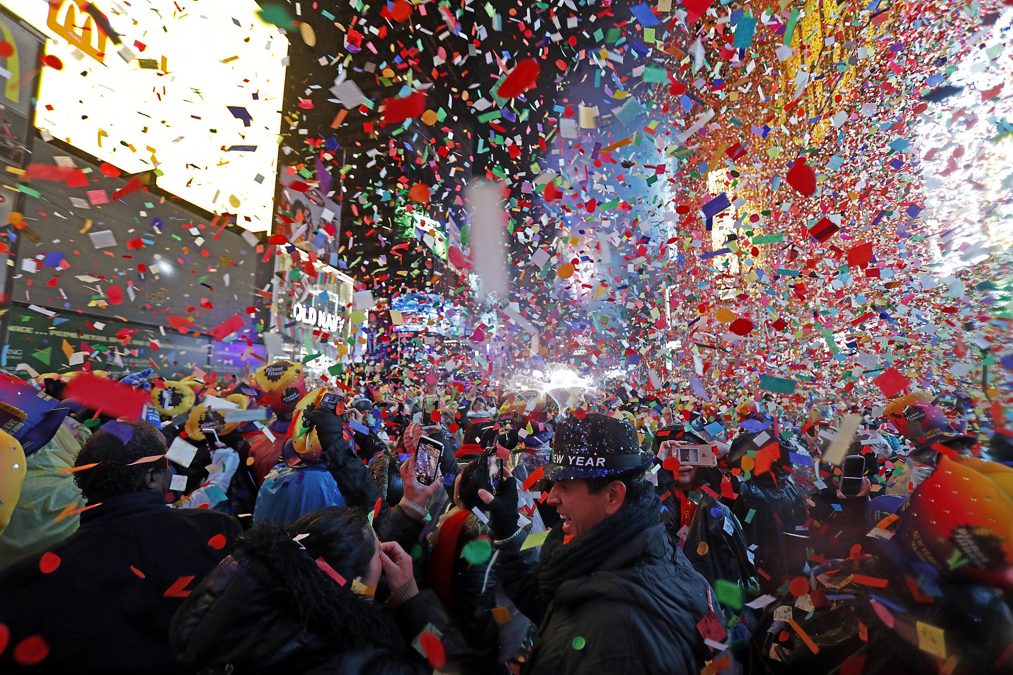 Watch live: New Year&#039;s Eve festivities from Times Square