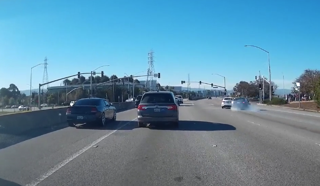 dash cam catches the most bay area crash ever outside facebook hq dash cam catches the most bay area