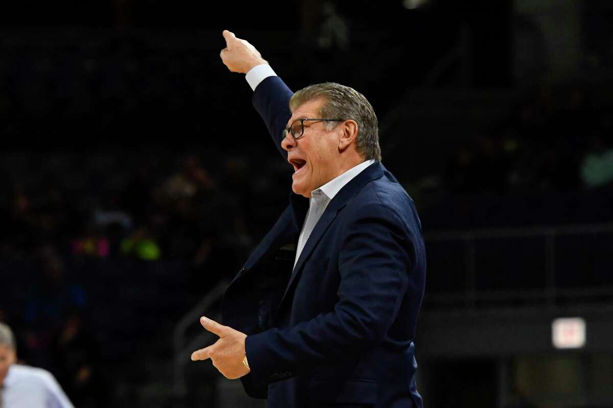 UConn coach Geno Auriemma will be back no the sideline on Thursday when the Huskies host Wichita State.