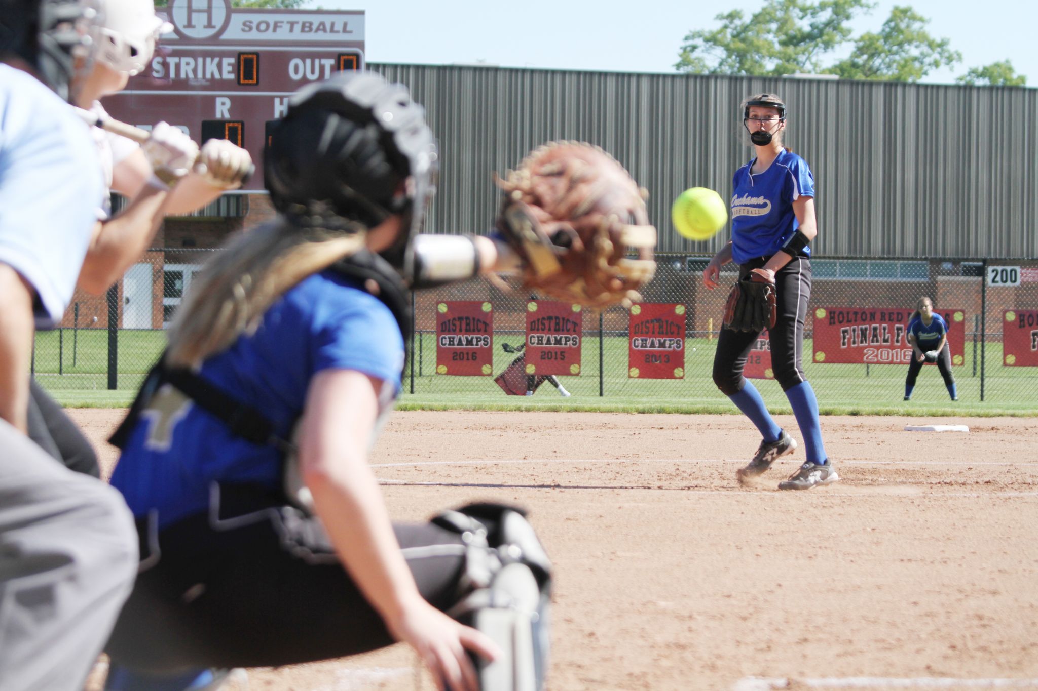 Onekama softball coach talks upperclassmen, youth, and leadership
