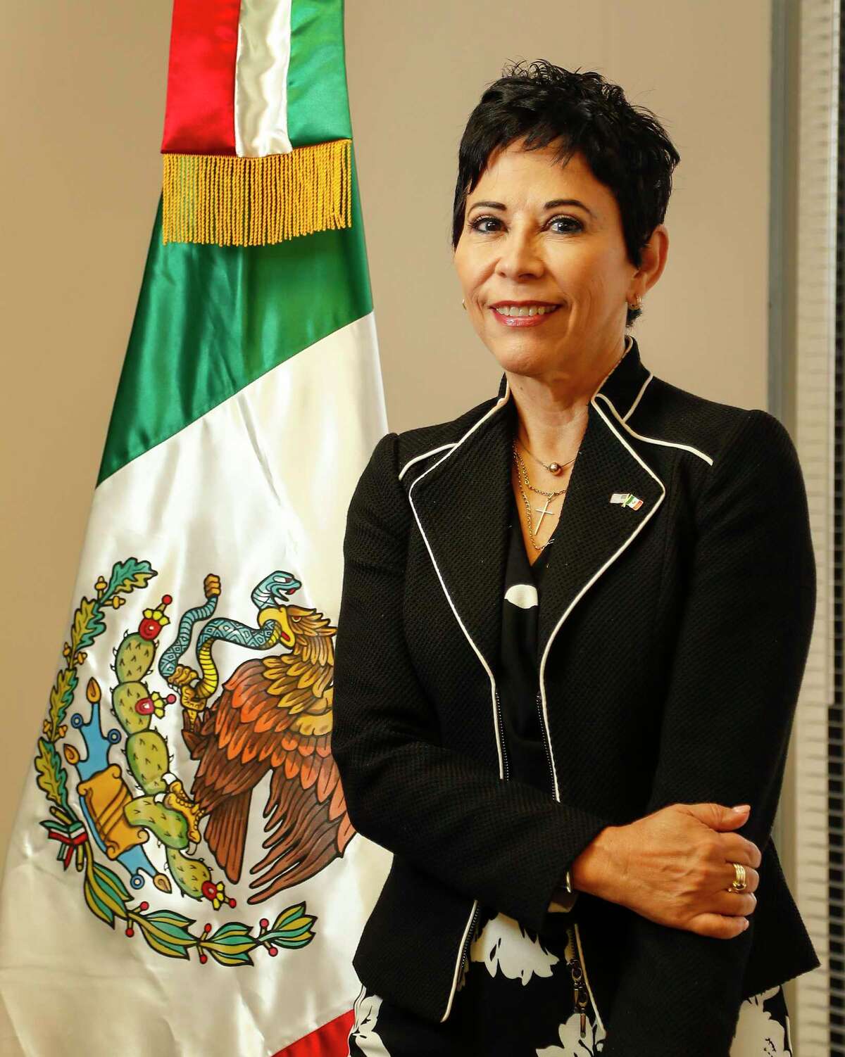 Alicia Kerber-Palma, Consul General of Mexico, photographed in her office at the Mexican Consulate General, in Houston, Tuesday, July 2, 2019.