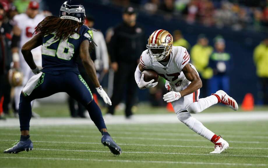 PHOTOS: Who are this offseason's top free agents and how much money have some already signed for?
The 49ers' Emmanuel Sanders, who grew up in the Houston area, is one of the top free agents still available this offseason. The Texans certainly have a need at receiver, but Sanders may be too rich for their blood.
Browse through the photos above for a look at the top NFL free agents available this offseason as well as a look at how much money the other free agents already have signed for ... Photo: Michael Zagaris/Getty Images