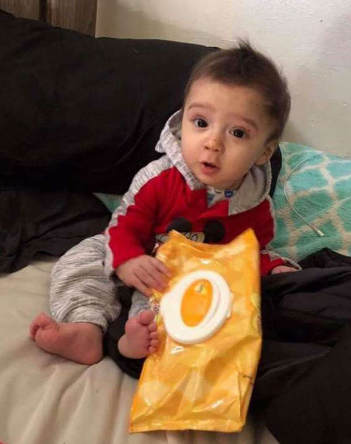 King Jay Davila, 8 months old, was reported missing Jan. 4, 2019, after a car theft at a gas station. Police found the report was false, used to cover up King Jay’s death. His mother’s fiance was later charged.