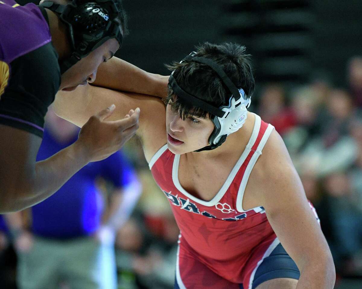 Phillip Boyles pinned his foe in the second period at 195 pounds.