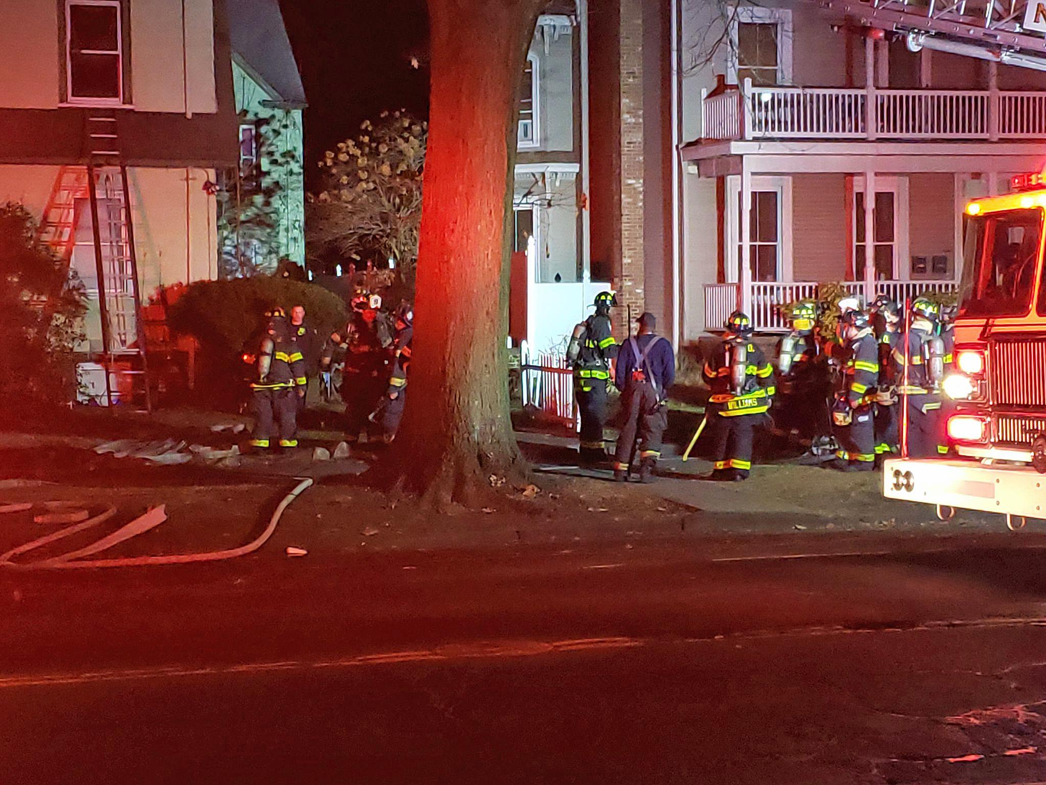 One person rescued, 14 displaced, two injured in New Haven fire