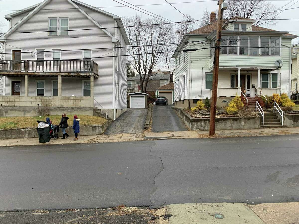 This is the area on Mrytle Avenue in Ansonia where police shot and killed a man after a domestic dispute on Thursday, Jan. 2, 2020.