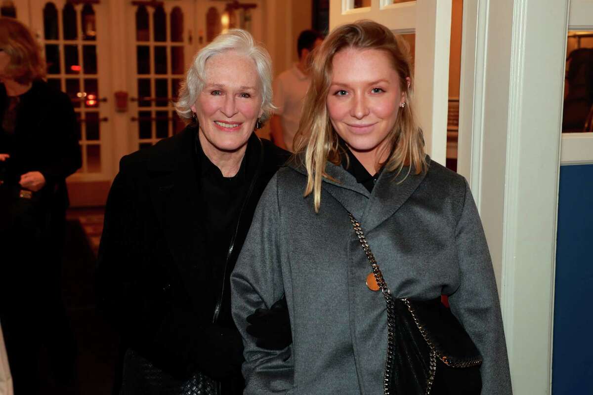Glenn Close Oscar-nominated actress Glenn Close, a Greenwich native and Bedford resident, with her daughter Annie Starke at the Bedford Playhouse, where she was honored in December.