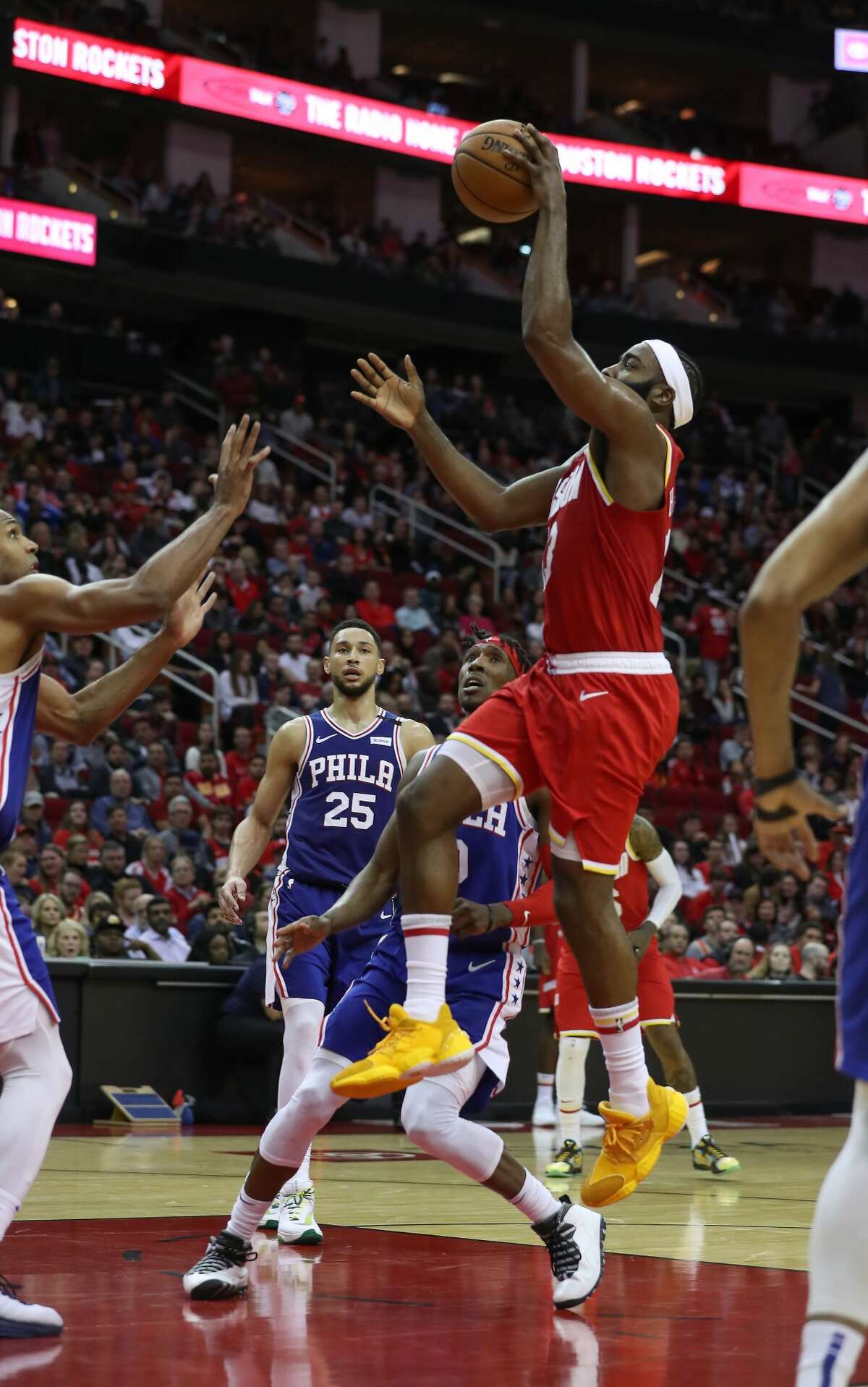 James Harden, Clint Capela Lift Rockets Over 76ers