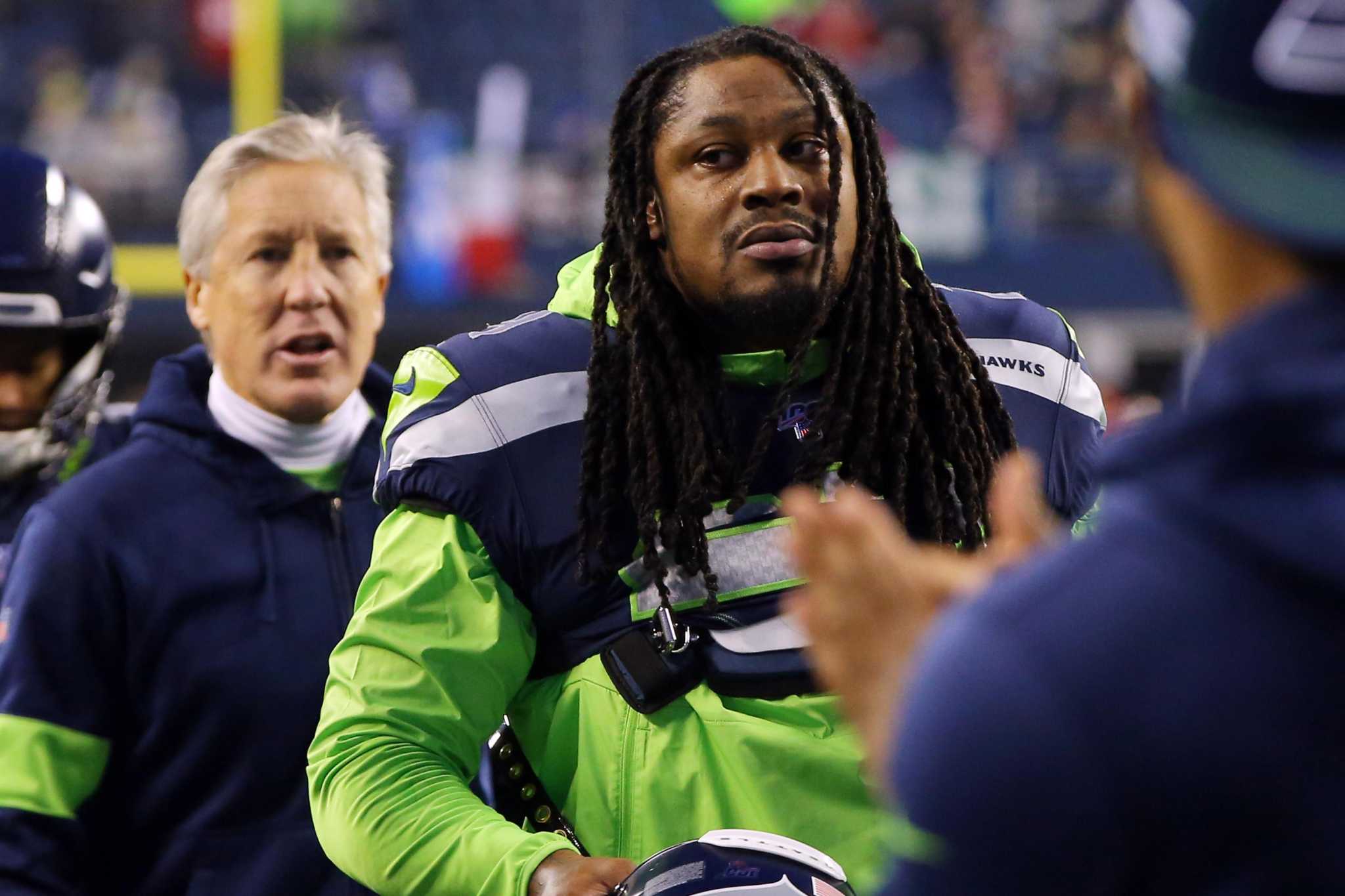 Marshawn Lynch in talks with Seattle Seahawks about making another return