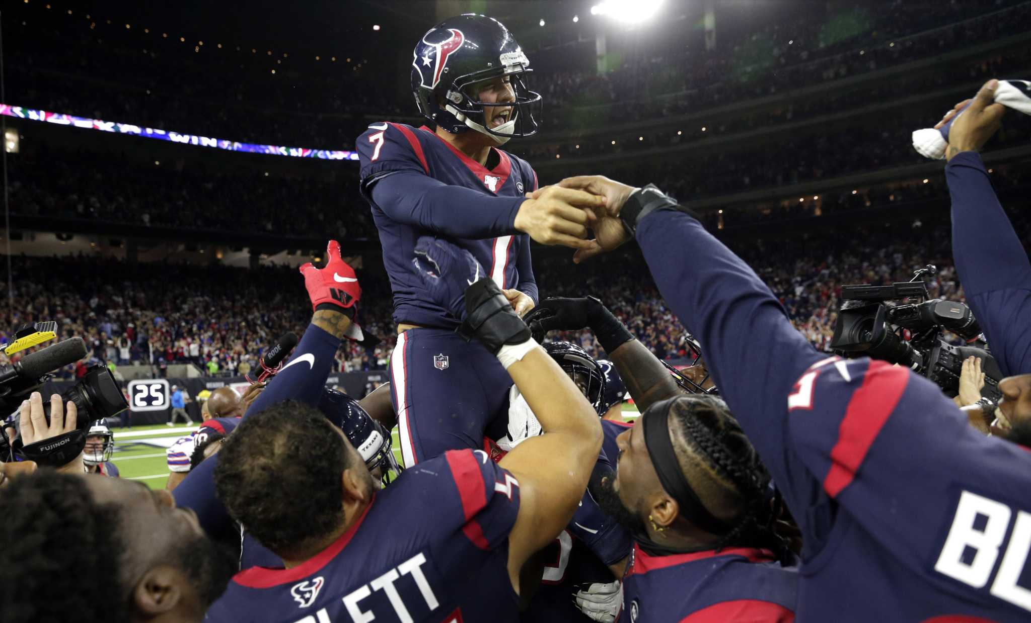 Bills season ends after 22-19 overtime loss to Texans in playoffs