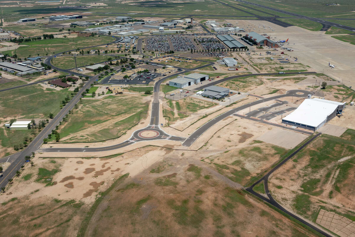 The Spaceport Business Park at Midland International Airport.