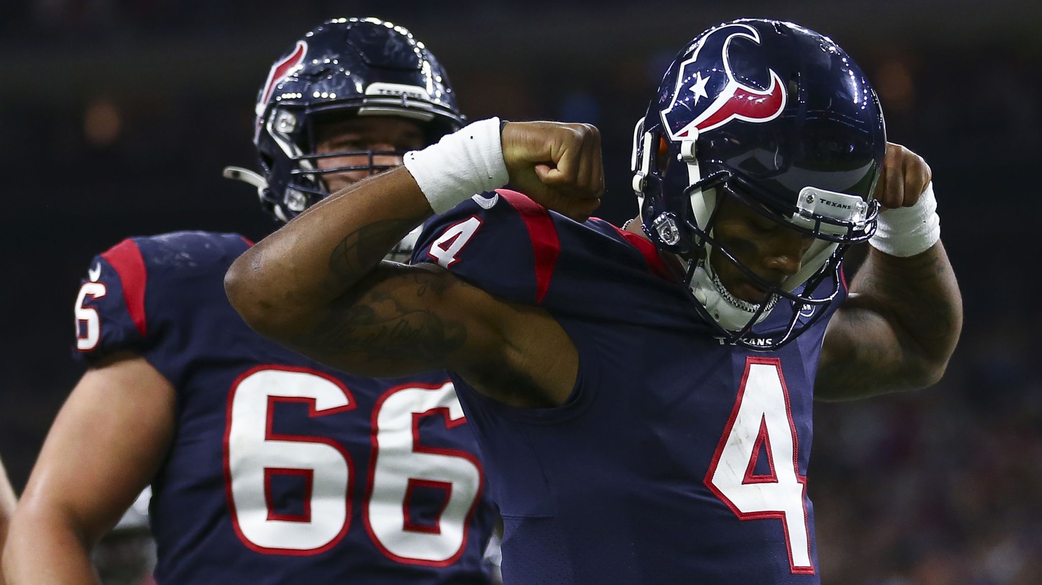 Deshaun Watson responds with first AFC TD