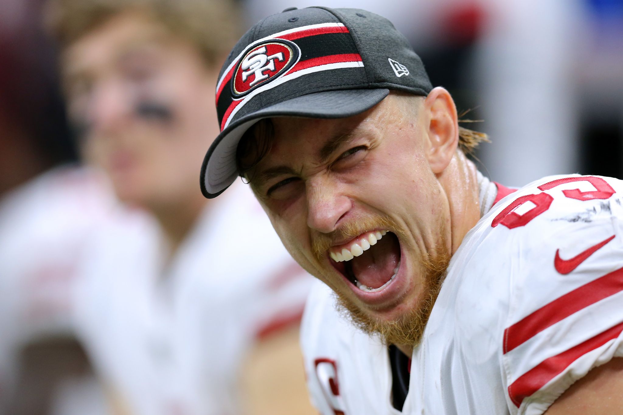 How George Kittle romped to 49ers glory, Christmas hibachi and a stolen TD