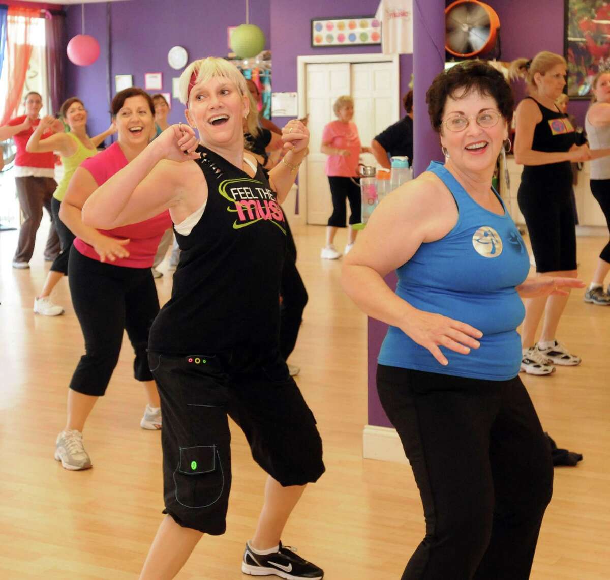 Zumba will be offered as part of the New You Series on Jan. 12 at the Ridgefield Playhouse.