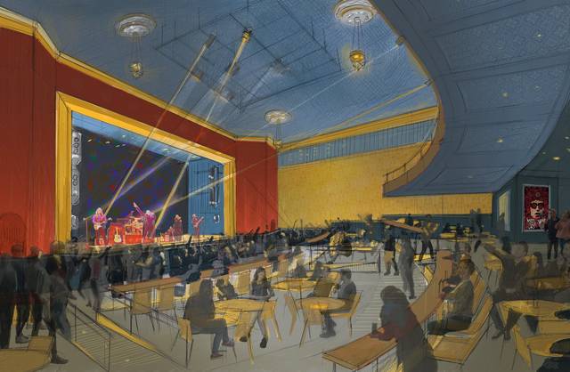 stoughton opera house to high noon saloon