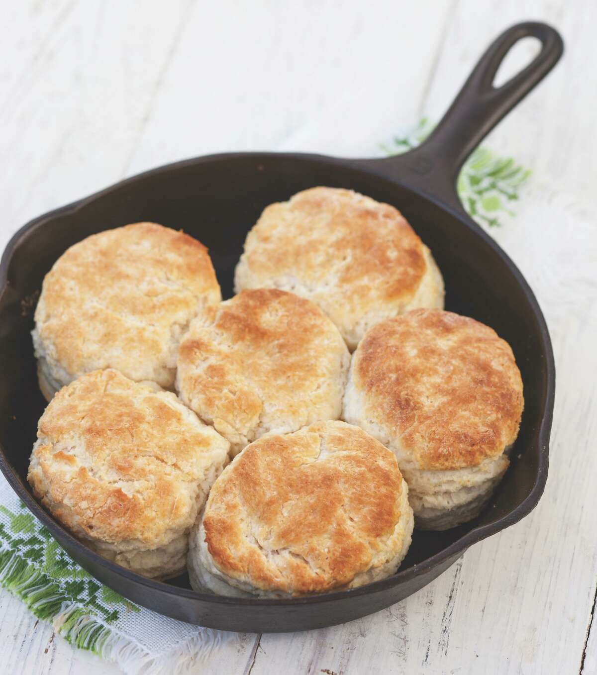 Cast iron buttermilk biscuits recipe from Southern Cast Iron.