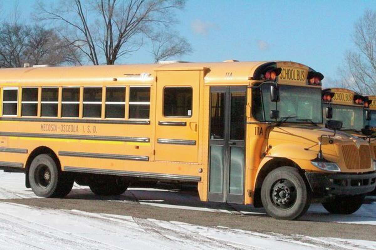 On their first day back from winter break, schools in the MOISD had a three-hour delay due to poor road conditions. Superintendents said having these delays allow roads to be salted and sanded in time for students to travel to school. (Herald Review photo/Catherine Sweeney)