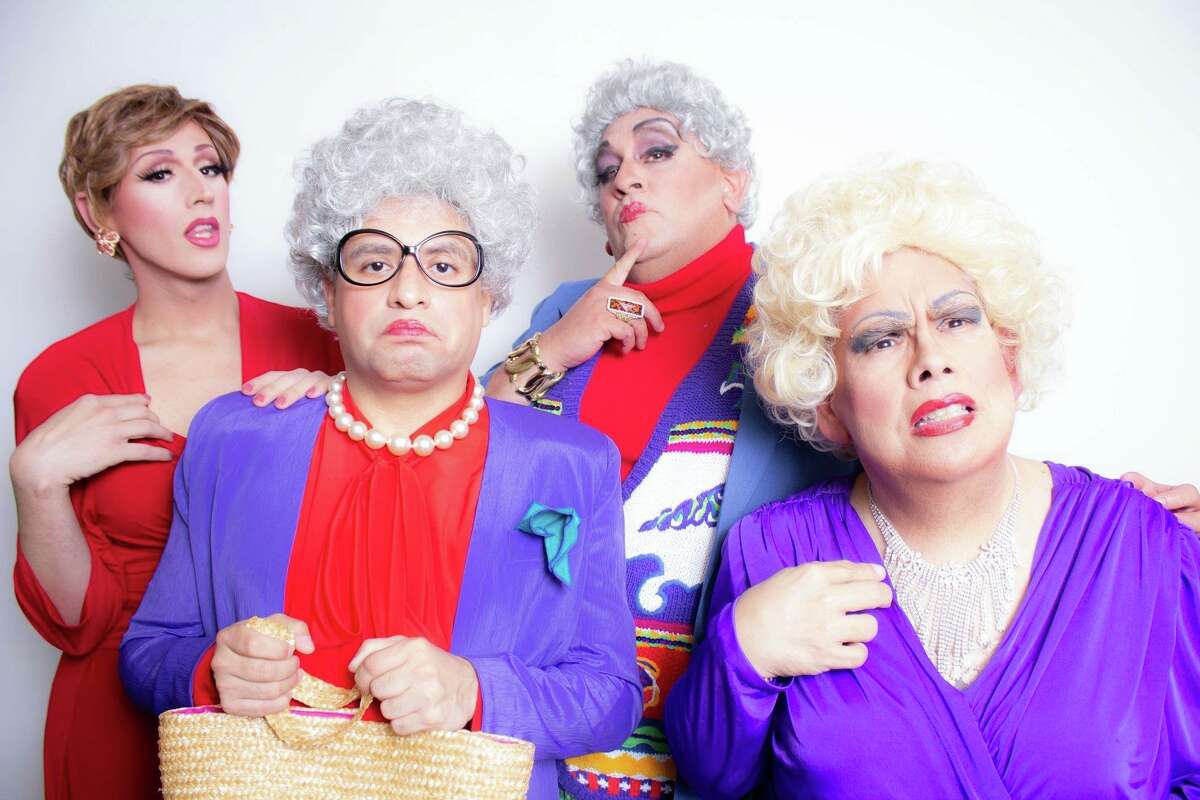 "Thank You for Being a Friend," a spoof of "The Golden Girls," will launch the new Players at the Pointe theater troupe at Woodlawn Pointe. It's a follow-up to an earlier show based on the sitcom, which starred Kristi Waters, from left, Dave Cortez, Jose DeHoyos and Gilbert Lopez. Waters, DeHoyos and Lopez lead the new company.