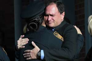 Officers turn out for slain San Antonio ISD detective’s funeral