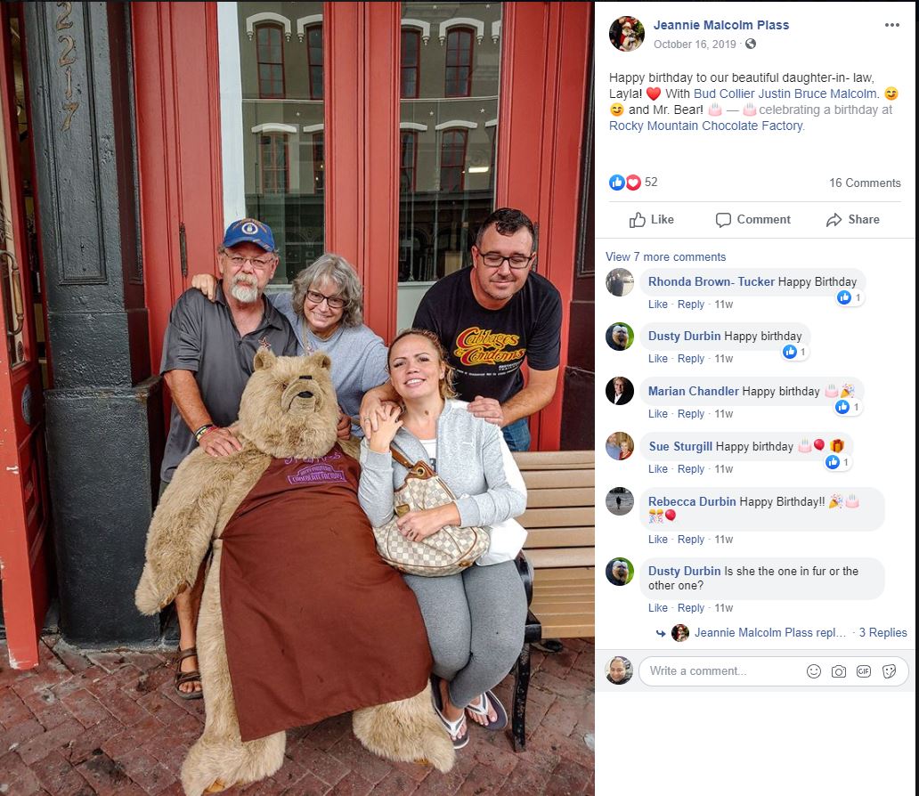 Truffles the bear allowed to take his seat again on The Strand in Galveston