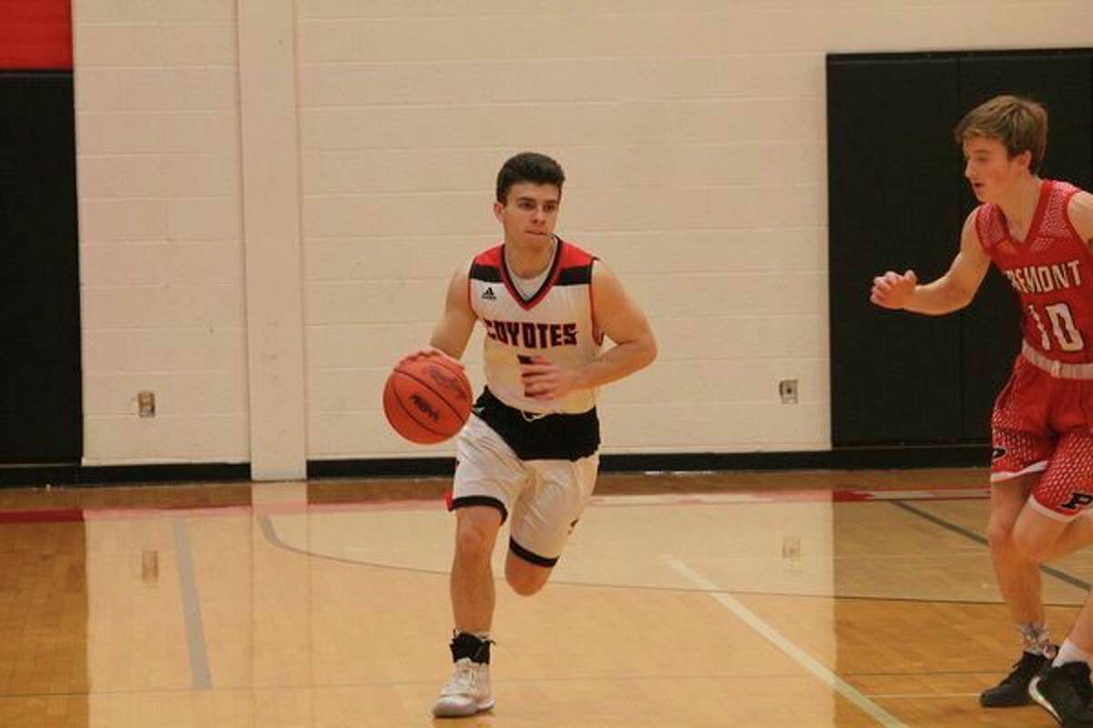 Zac Saez and the Reed City boys basketball team will host Tri County on Friday. (Herald Review photo/John Raffel)