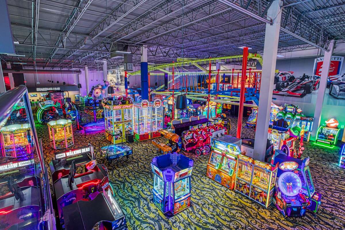 Here's a peek inside the new indoor gaming, entertainment facility