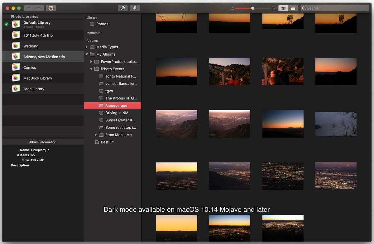 iphoto library manager merge