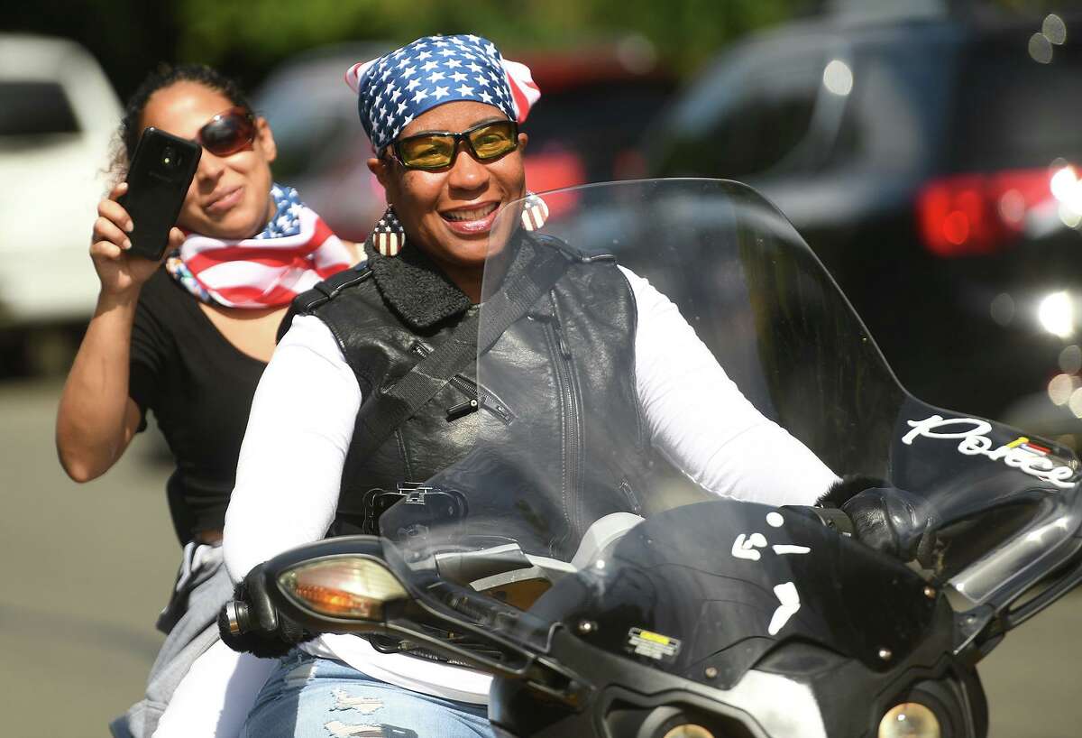 Two thousand motorcycles caravan from Norden Place in Norwalk to Seaside Park in Bridgeport for the annual CT United Ride, Connecticut's largest 9/11 tribute, on Sunday, September 8, 2019.