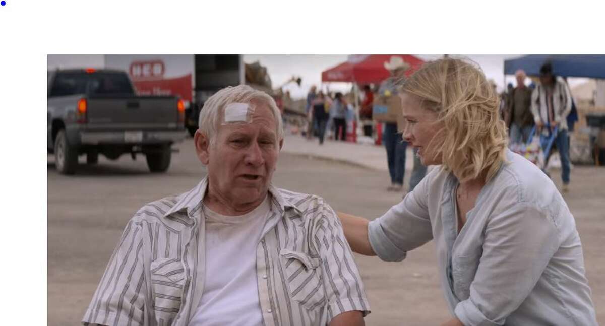 In the Netflix series "Messiah" you can see an H-E-B truck in this scene.