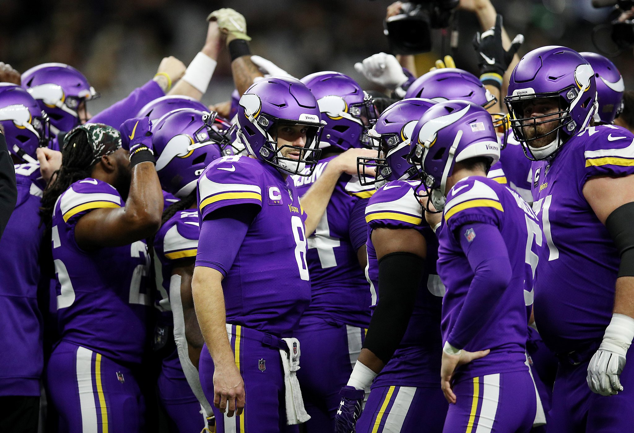 Former comrades now playoff rivals as 49ers, Vikings clash