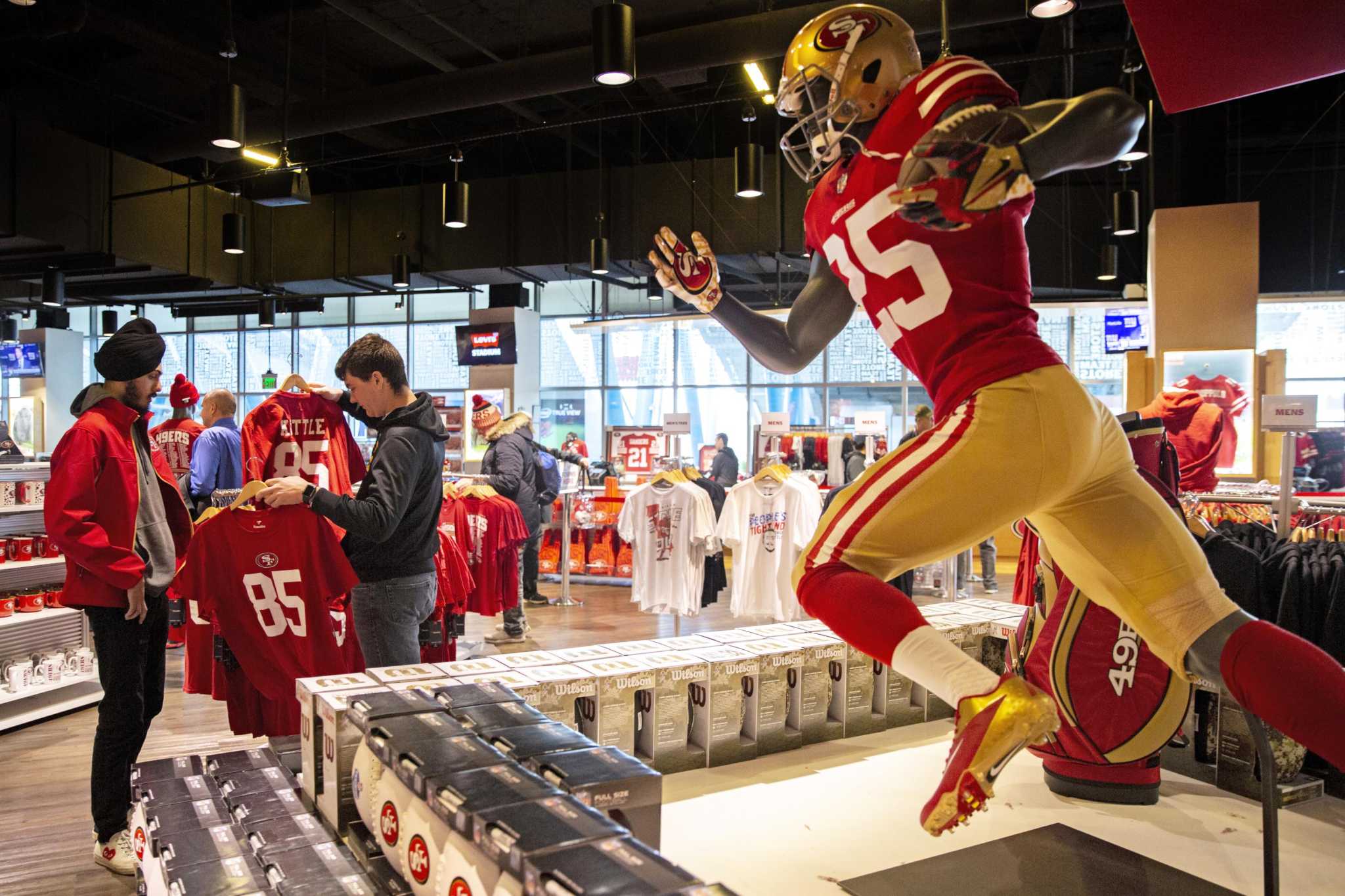 49er store at levi's stadium