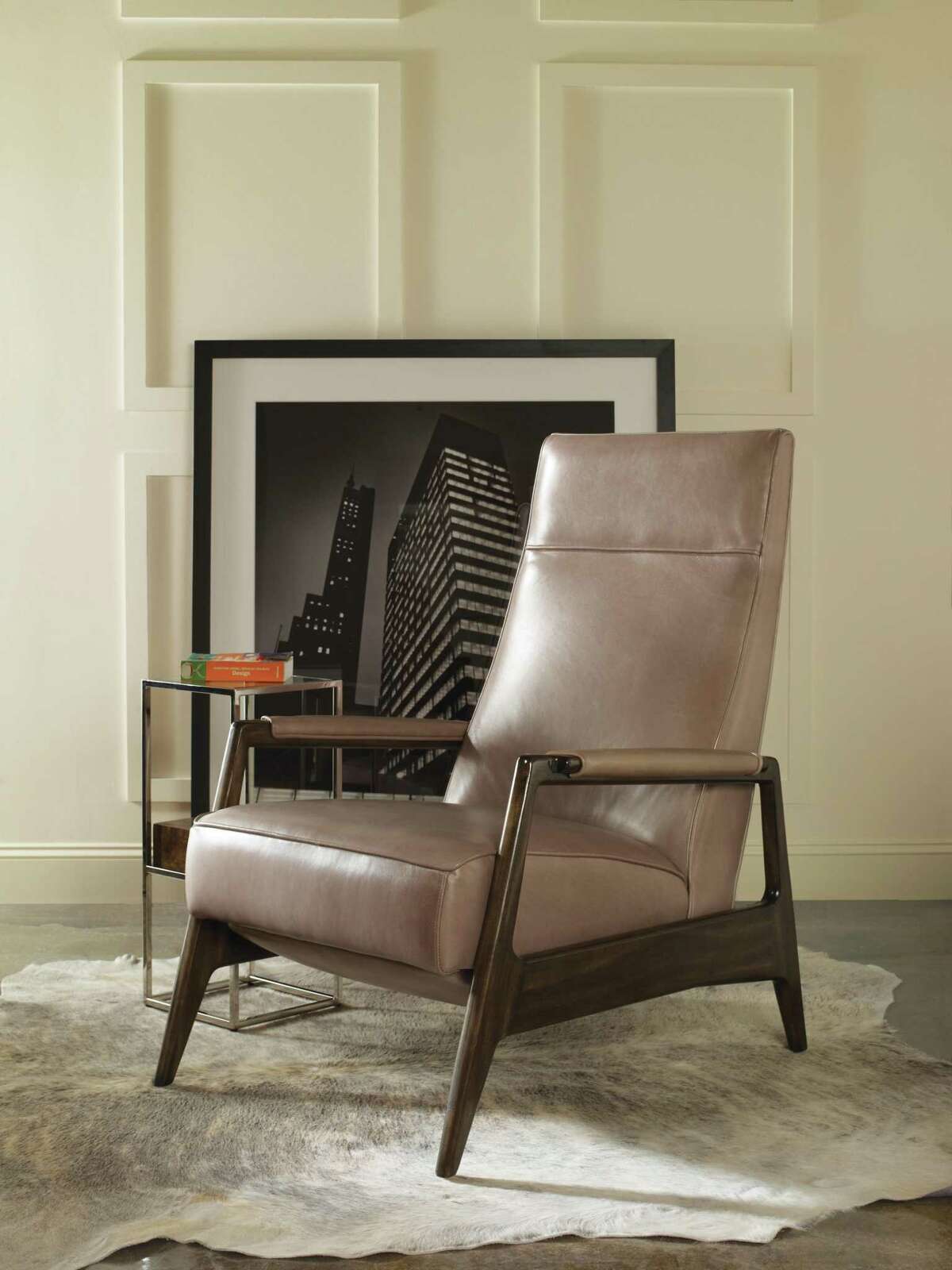 Vanguard's Woodley recliner, available in Houston at James Craig Furnishings at the Houston Design Center.