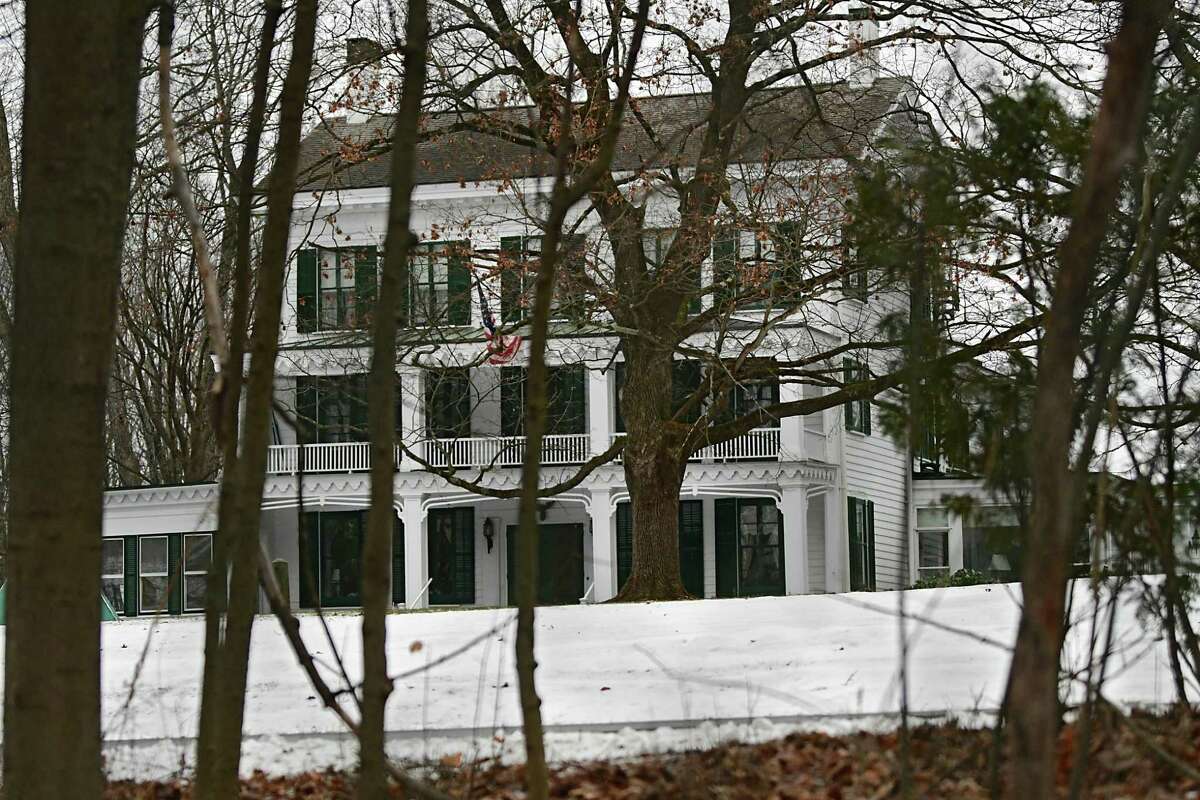 MaryLou Whitney's home Cady Hill at 40 Geyser Road on Friday, Jan. 10, 2020 in Saratoga Springs, N.Y. Whitney's will leaves Cady Hill to her husband John Hendrickson. Two adjoining properties at 14 and 20 Geyser Road were left to two long-term employees. (Lori Van Buren/Times Union)