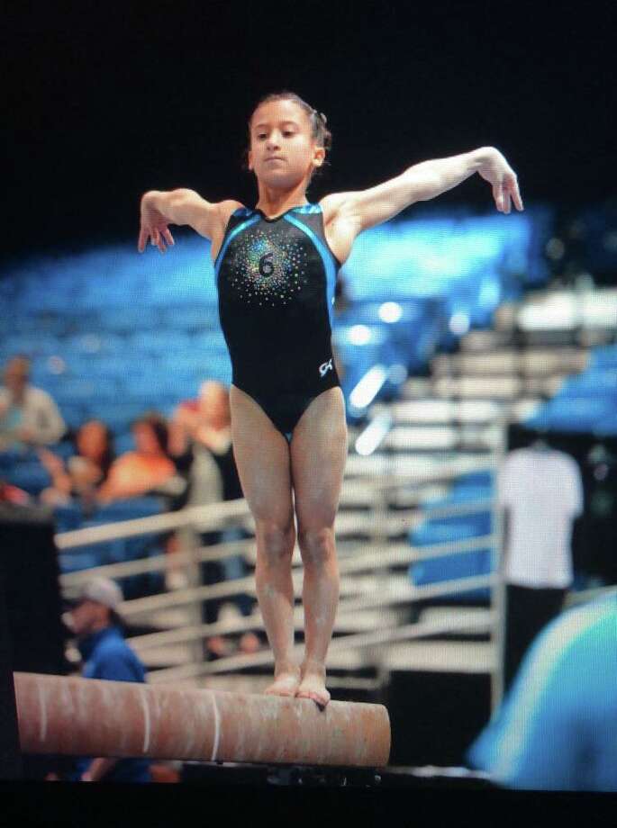 Silverstein has been working toward her dream of becoming an Olympic-level gymnast since she was a young. Photo: Contributed Photo / Westport News contributed