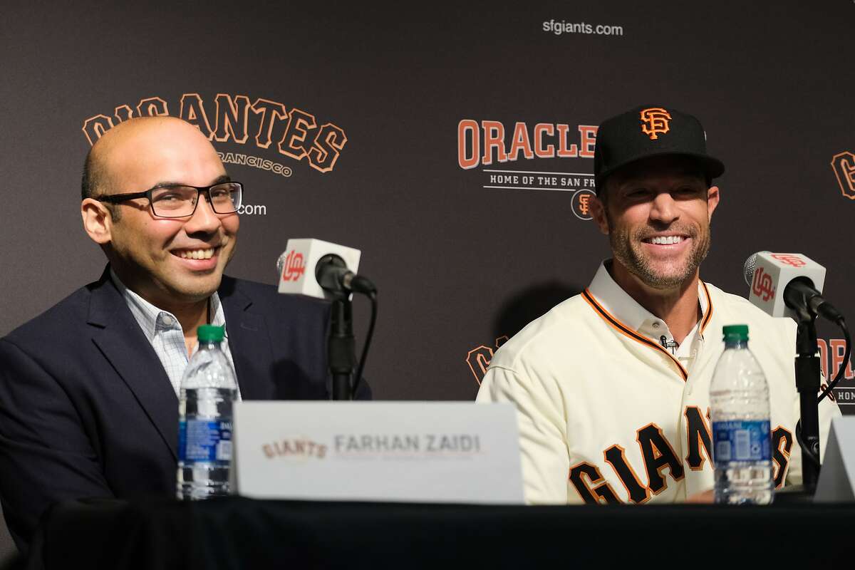 Giants give off 'special vibes' to Farhan Zaidi after 'playoff