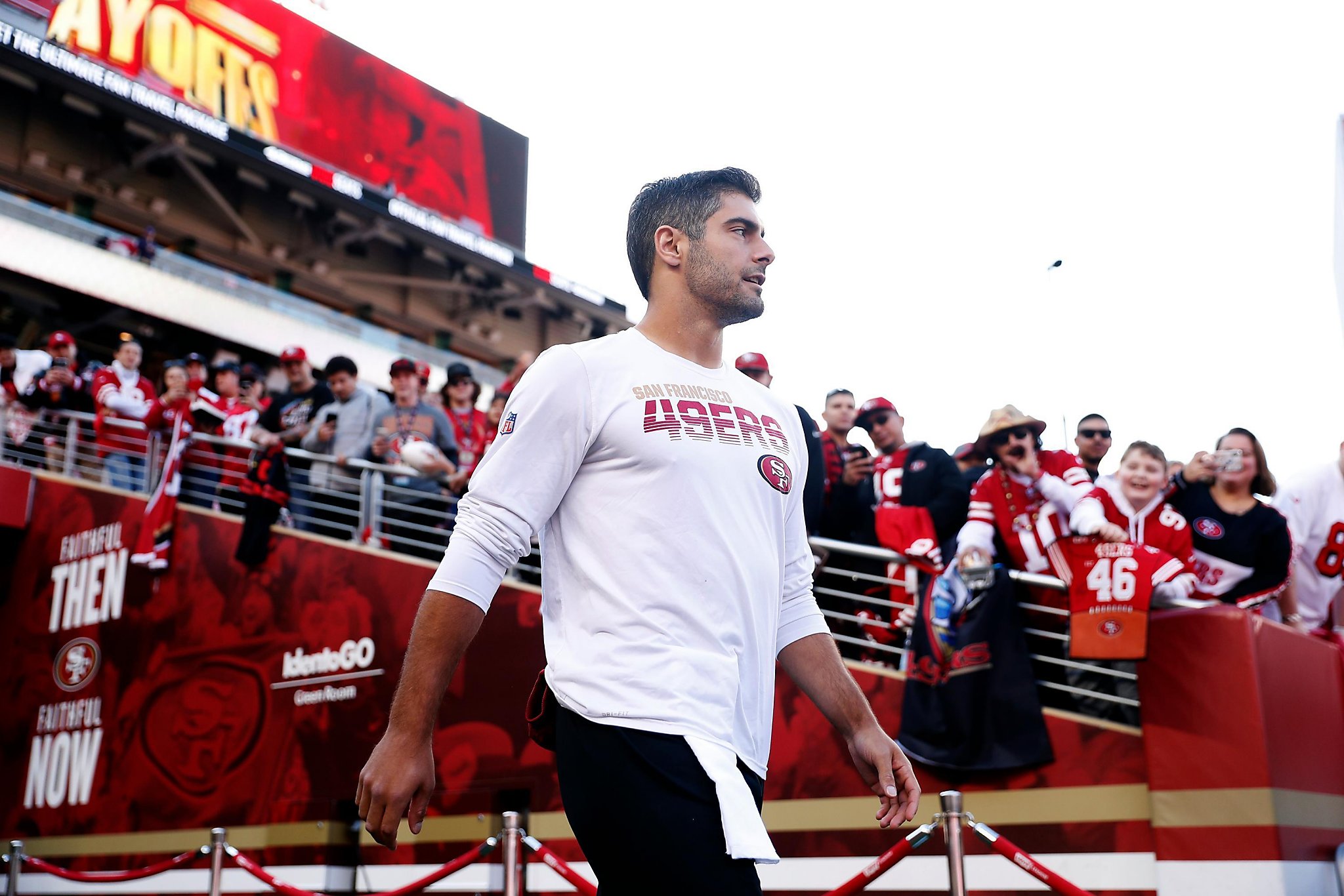 49ers’ Jimmy Garoppolo has Super Bowl rings, but do they count