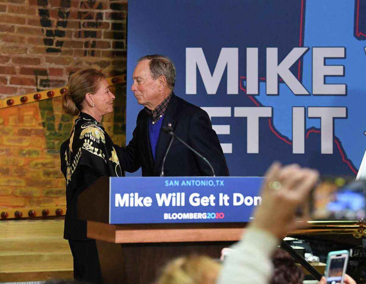 Shielded and inflated by his TV ads, presidential hopeful Mike Bloomberg is relying more on personal wealth than personal appearances, such as his stop last month at Market Square.