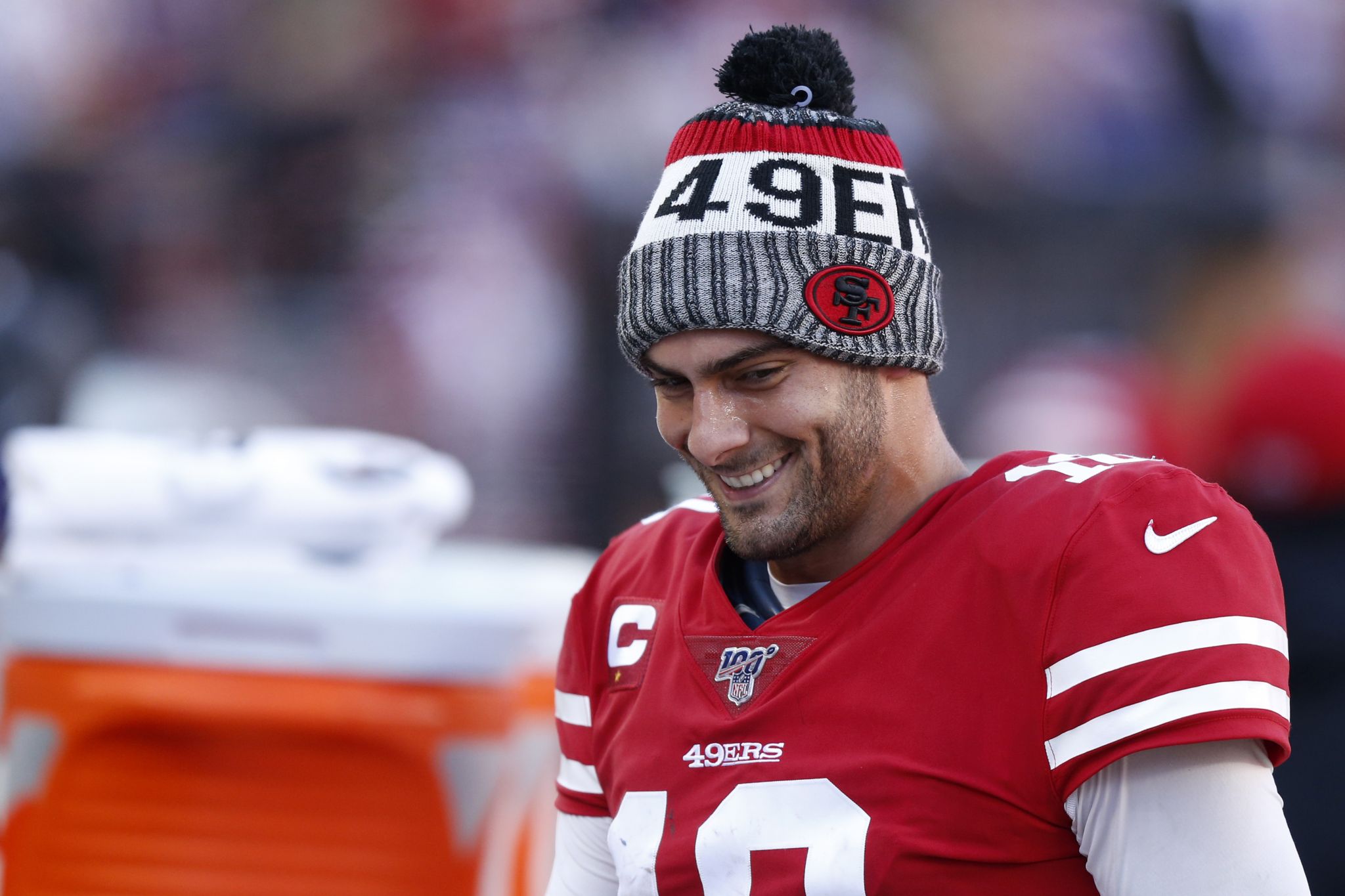 49ers Garoppolo 'a handsome lad with an unbelievable future'