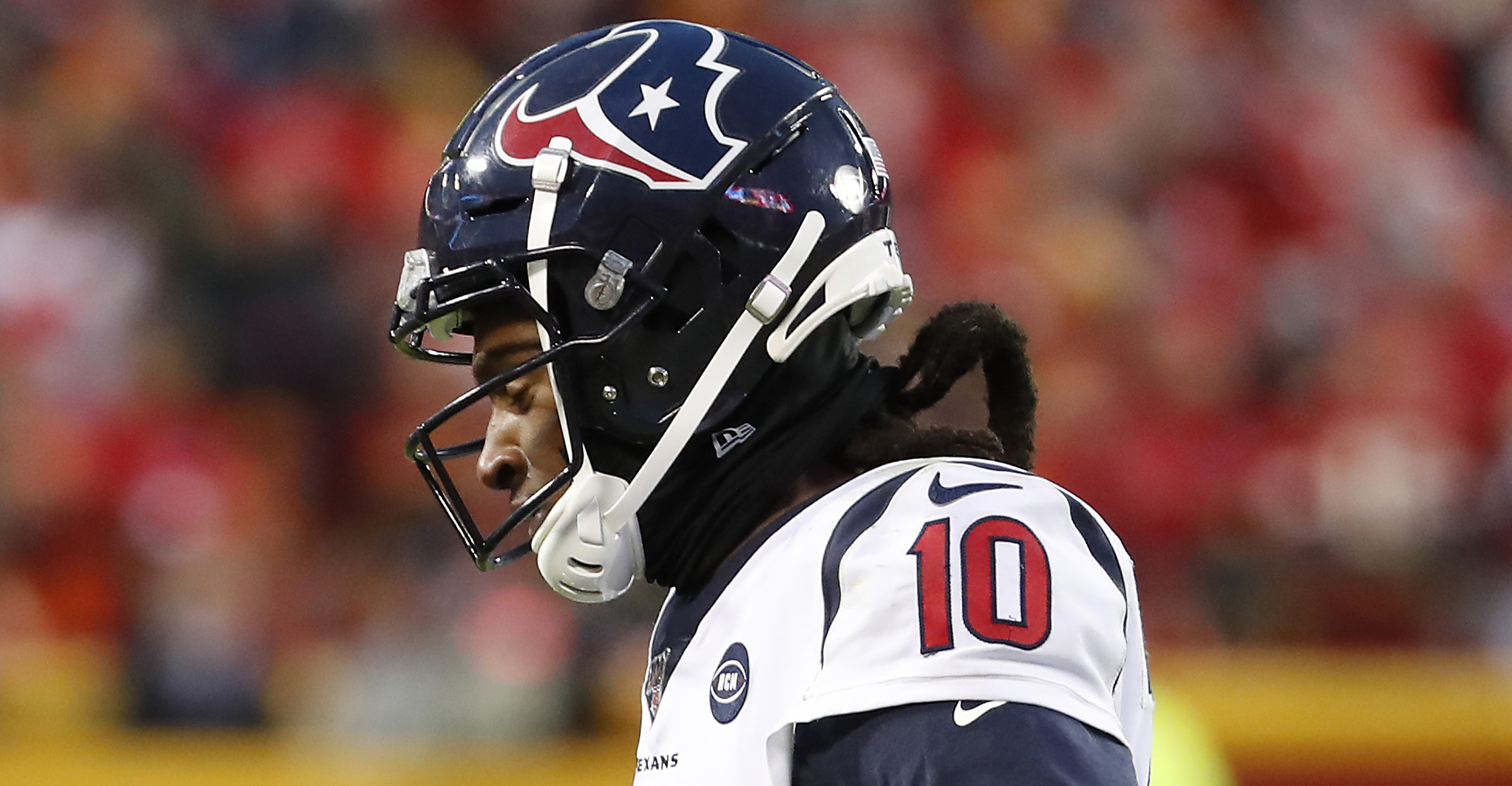 Texans' DeAndre Hopkins gutted out rib injury