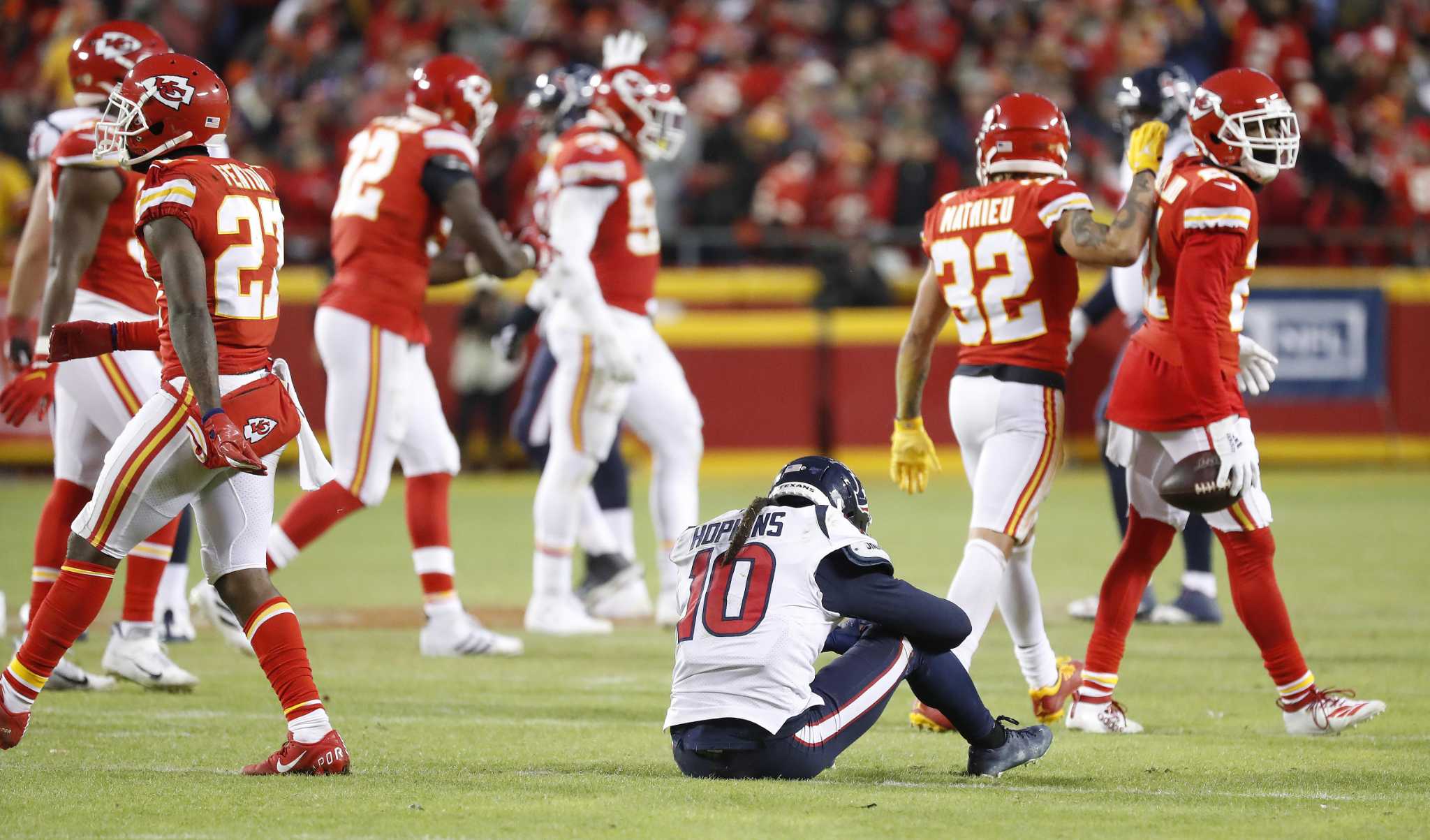 Texans lose 24-point lead as Chiefs advance with 51-31 win