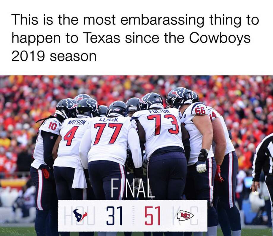 Source: Facebook NFL Memes Photo: Facebook NFL Memes