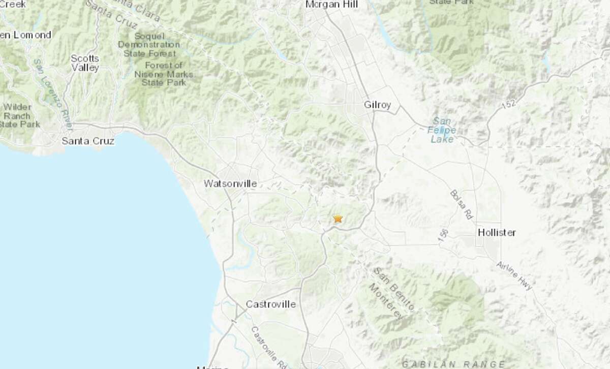 Magnitude 3.2 earthquake strikes near Aromas, CA