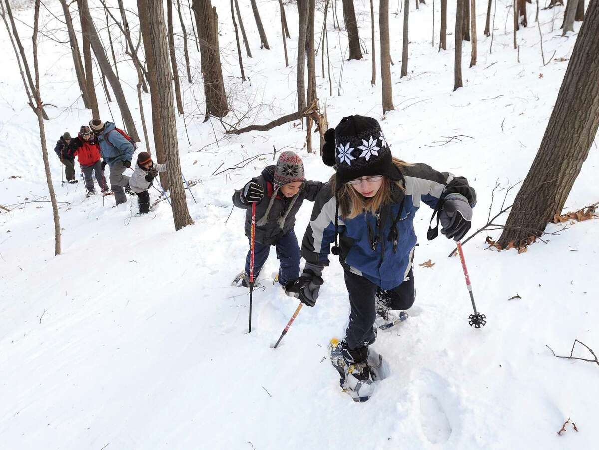 A Snowshoe Walk will be held on Jan. 25 at 1 p.m. at the CT Audubon’s Center at Fairfield, 2325 Burr Street, Fairfield. The walk is for ages 10 and up. Tickets are $10-$13. Registration online at ctaudubon.org/2019/12/snowshoe-walk.