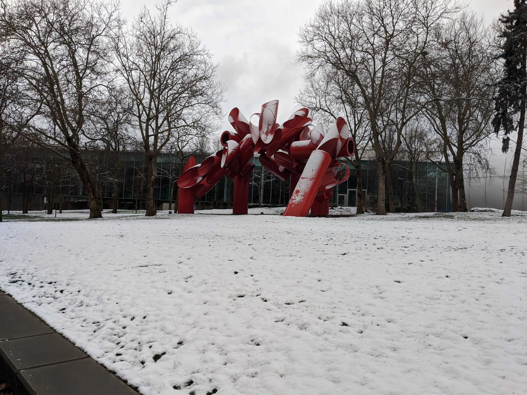 Overnight snow causes power outages, school delays & closures around
